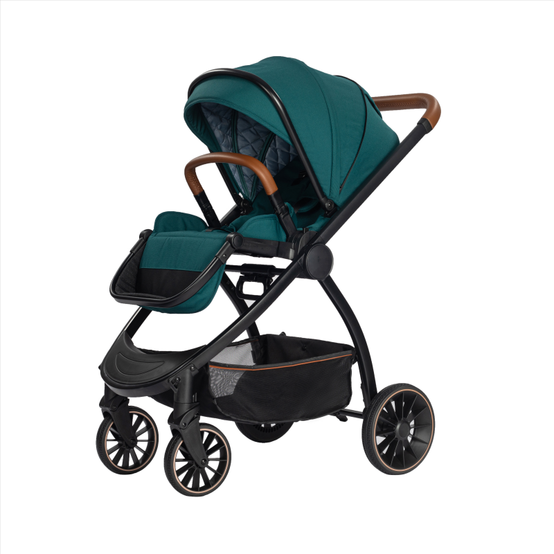 Wholesale Luxury Lightweight Multi-Functional Baby Stroller Baby Carriage with Reversible Handle