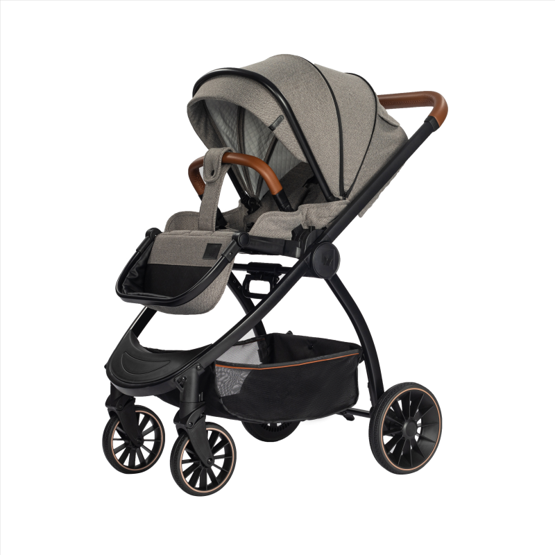 Wholesale Luxury Lightweight Multi-Functional Baby Stroller Baby Carriage with Reversible Handle