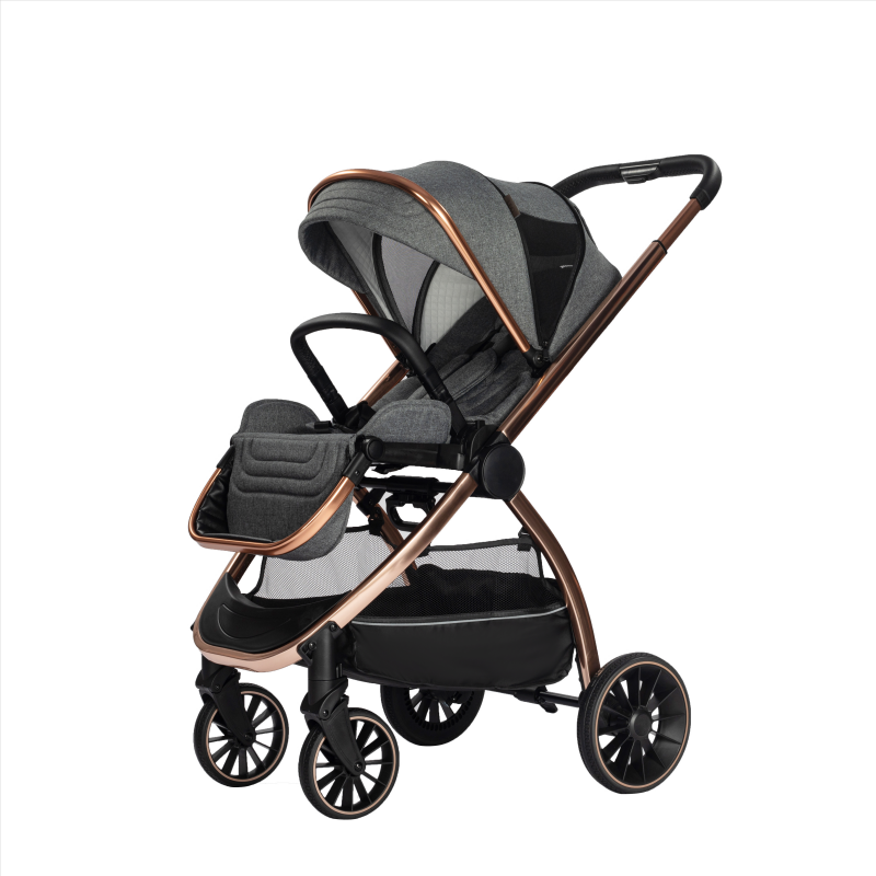 Baby Cotton Winter Stroller 2 in 1 Sets Sleeping Strollers 3 in 1 Leather Baby Parme Europe