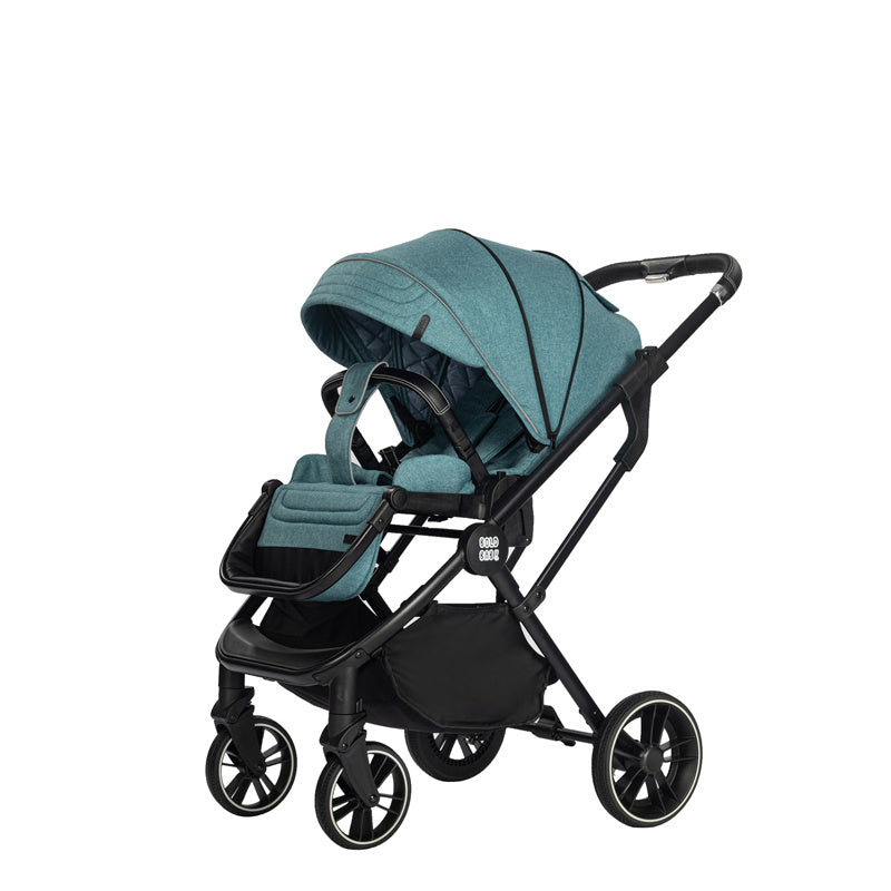 Factory Hot Selling 3 In 1 Luxury Baby Stroller Lightweight Baby Stroller One Step Folding Baby Cart