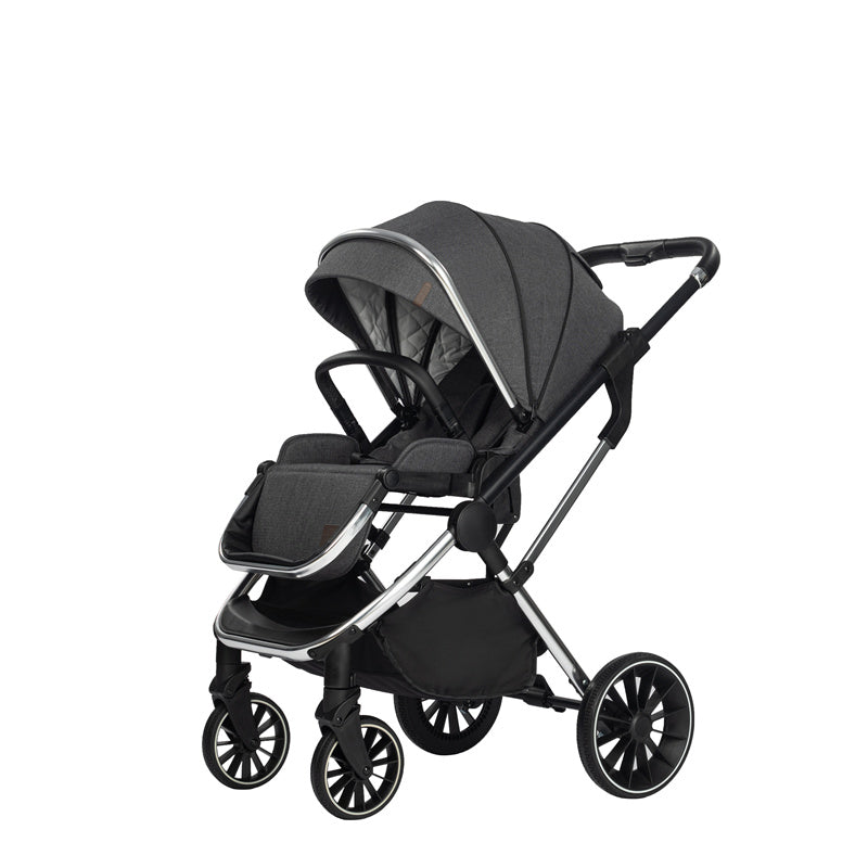 Factory Hot Selling 3 In 1 Luxury Baby Stroller Lightweight Baby Stroller One Step Folding Baby Cart