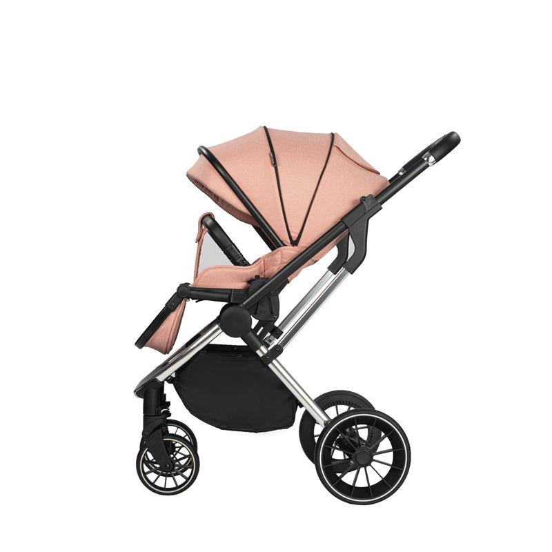 Factory Hot Selling 3 In 1 Luxury Baby Stroller Lightweight Baby Stroller One Step Folding Baby Cart