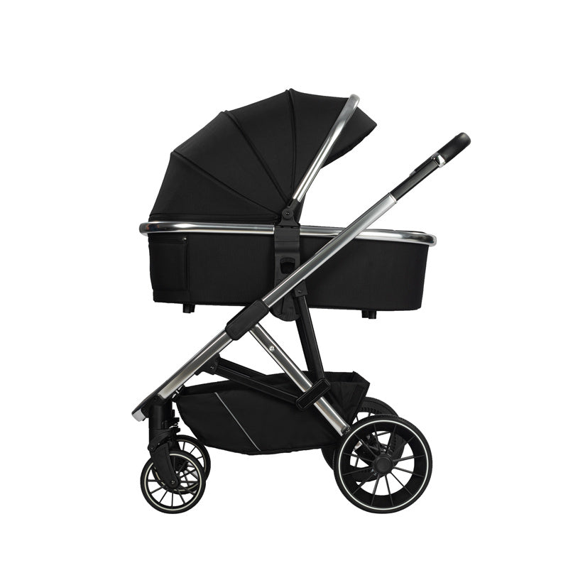 3 in 1 Strollers Walkers Carriers Baby Newborn Pram Stroller Car Big Wheels with Net