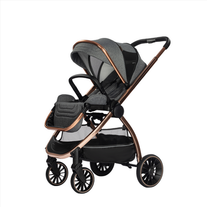 Baby Cotton Winter Stroller 2 in 1 Sets Sleeping Strollers 3 in 1 Leather Baby Parme Europe