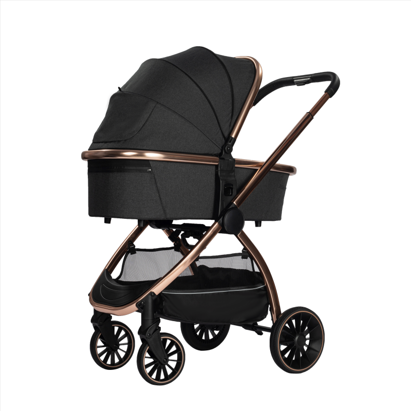 Baby Cotton Winter Stroller 2 in 1 Sets Sleeping Strollers 3 in 1 Leather Baby Parme Europe