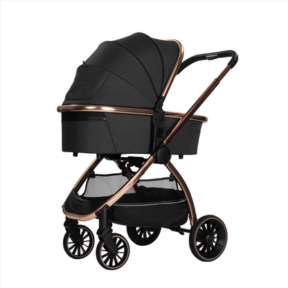 Baby Cotton Winter Stroller 2 in 1 Sets Sleeping Strollers 3 in 1 Leather Baby Parme Europe
