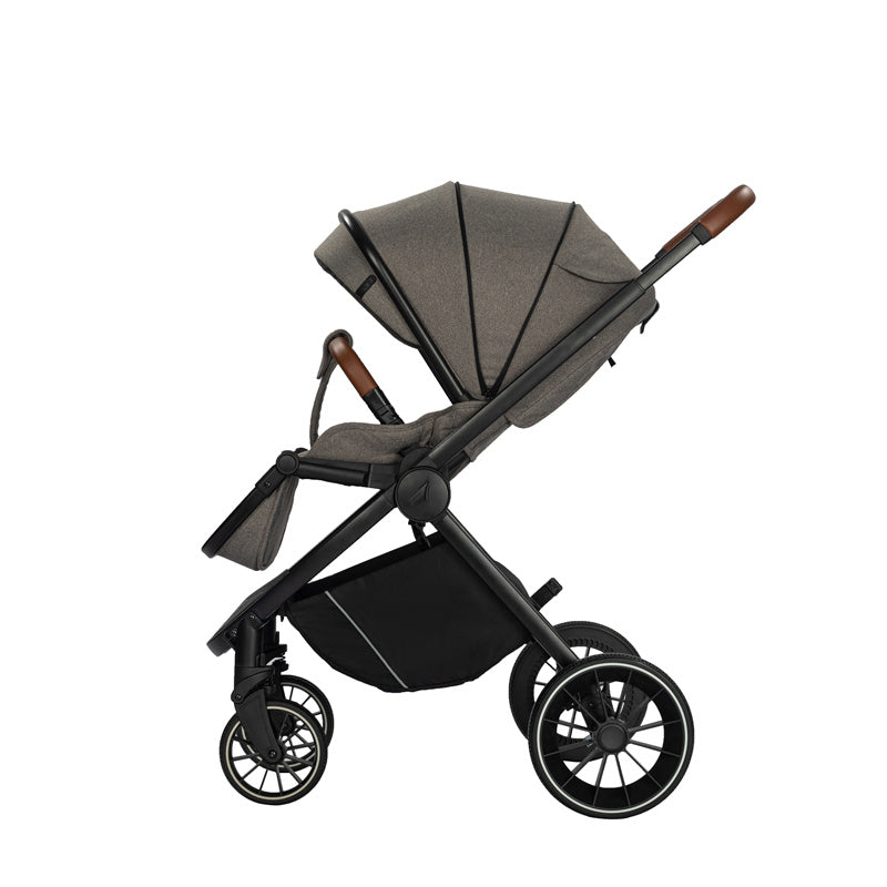 New Born Baby Stroller Pads Leather Attach Tray Big Wheels