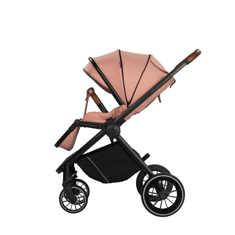 New Born Baby Stroller Pads Leather Attach Tray Big Wheels