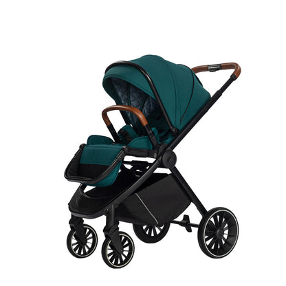 New Born Baby Stroller Pads Leather Attach Tray Big Wheels