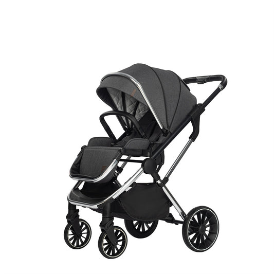 Factory Hot Selling 3 In 1 Luxury Baby Stroller Lightweight Baby Stroller One Step Folding Baby Cart