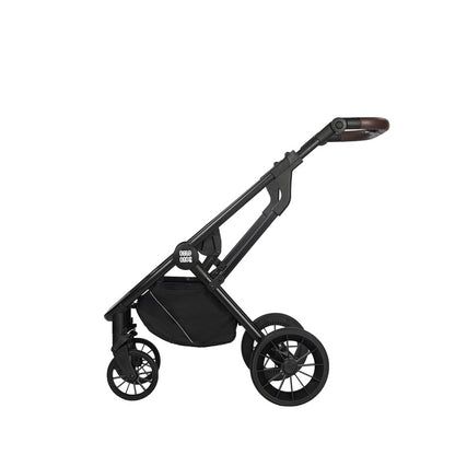 Luxury Stroller 3 in 1 High landscape Aluminum Frame Folding Double Pram Two Baskets Baby Carriage