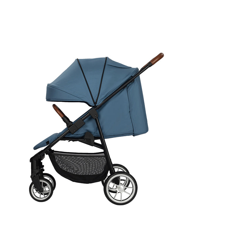 Foldable Baby Stroller Large Storage Basket Seat Suitable for 0-48 Months Baby Stroller