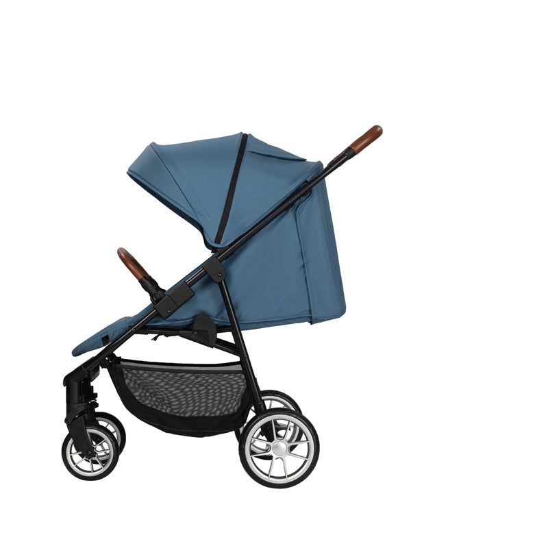 Foldable Baby Stroller Large Storage Basket Seat Suitable for 0-48 Months Baby Stroller