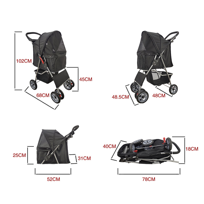 Wholesale New Pet Bag Dog Travel Bag Pet Carrier High Quality Pet Stroller