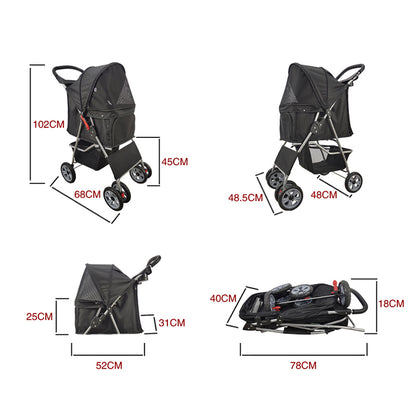 Wholesale New Pet Bag Dog Travel Bag Pet Carrier High Quality Pet Stroller