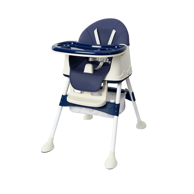 2024 Baby High Chair Aluminum Restaurant Folded Portable High Chair for Baby Food