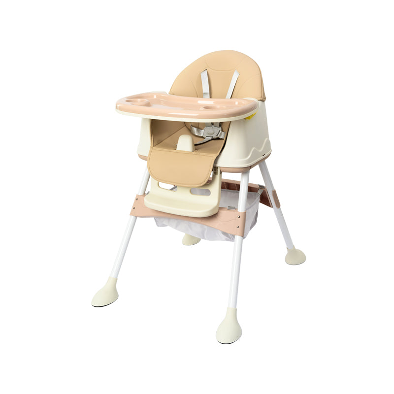 2024 Baby High Chair Aluminum Restaurant Folded Portable High Chair for Baby Food